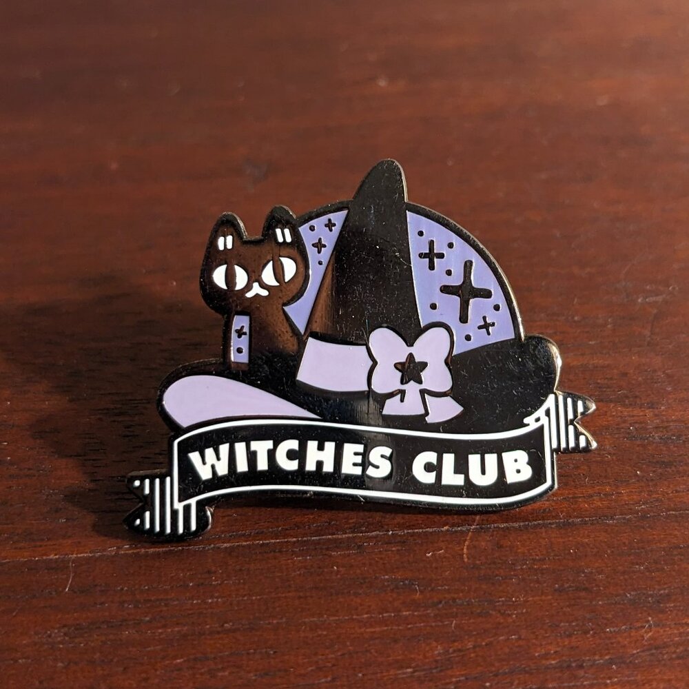 Witches Club Enamel Pin